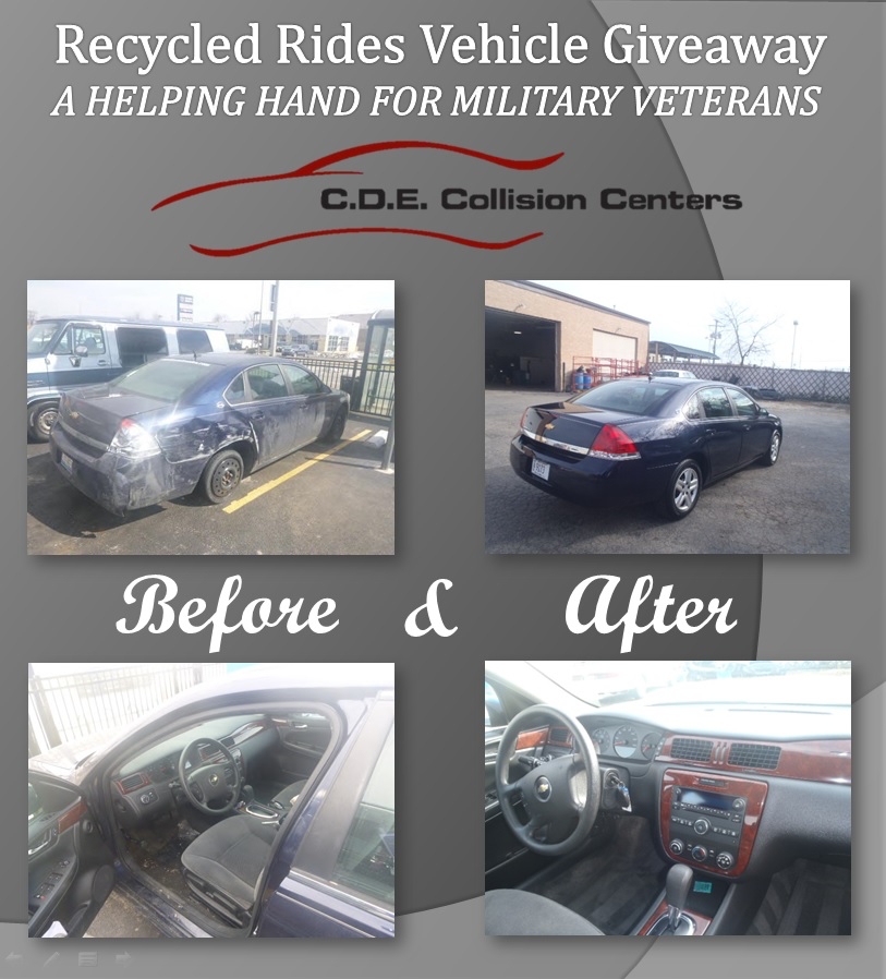 C.D.E. Donates a Car For Veteran's Day